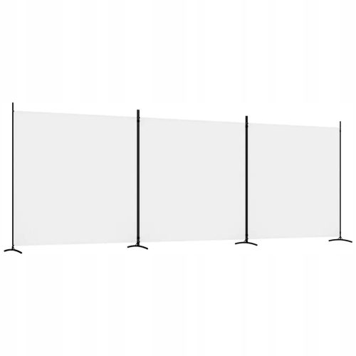 Paravent 3-panel screen 525x180 cm white