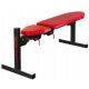  FOLDABLE TRAINING BENCH ADJUSTABLE FOR EXERCISES KELTON HL12 INCLINE BENCH