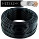 CABLE SOLAR WIRE H1Z2Z2-K LSOH DCA PHOTOVOLTAIC MC4 BLACK 6mm2 30m