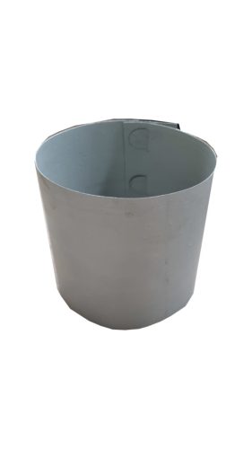  Asymilator flowerpot 20 cm x 20 x 20 cm diameter 20 cm plastic dark grey