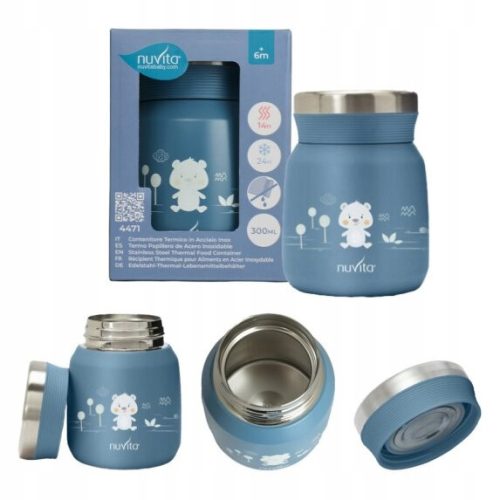  Nuvita Dinner Thermos 0.3 l blue