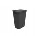  Rotho 50l freestanding laundry basket, anthracite