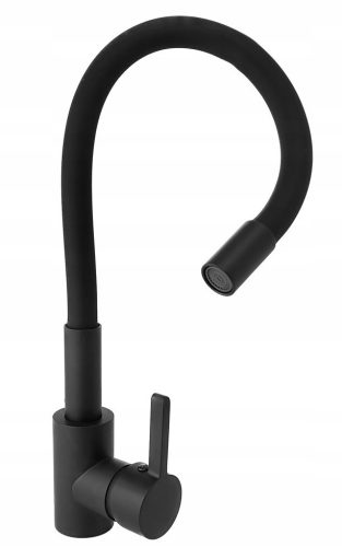 Brenor floor-standing kitchen faucet, black