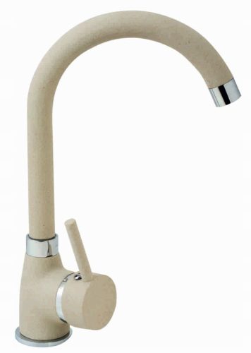 Brenor Algea 02 beige floor-standing kitchen faucet