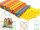  Building blocks, tubes, building straws, sticks, 600 pieces of straws