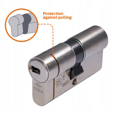 CISA TEKNO PRO 30/30 mm burglar protection insert with secure coupling