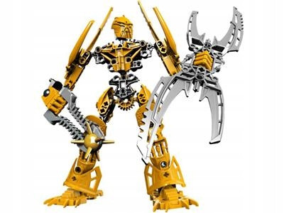  LEGO Bionicle 8989 Mata Nui Used Robot Set Complete Glatorian