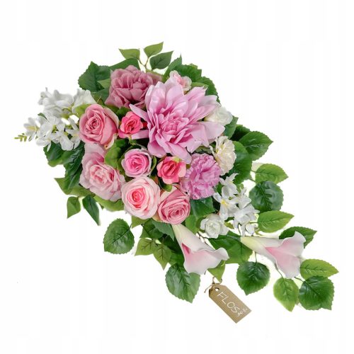  WONDERFUL cemetery decoration - XXL, grave bouquet CHECK, artificial flowers