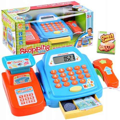  Cash register toy + scales play shop ZA3851