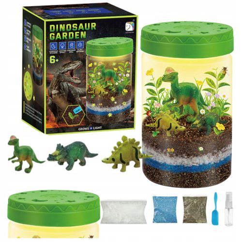  DINOSAUR BREEDING TERRARIUM PROJECTOR NIGHT LAMP DINOSAUR PLANTS LED