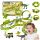  MEGA RACE TRACK XXXL DINOSAUR DINO PARK FIGURES TREX CAR LOOP 260 ELEMENTS.