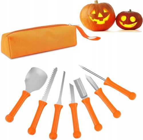  PUMPKIN CARVING KNIFE TOOL SET 7-PIECE