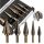 HSS STEP DRILL SET, CONICAL, 5-PIECE