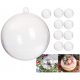  10 pieces TRANSPARENT ACRYLIC BALLS FOR DECORATION