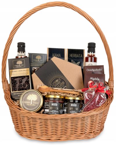  Honey truffle gift basket set tea and delicacies premium