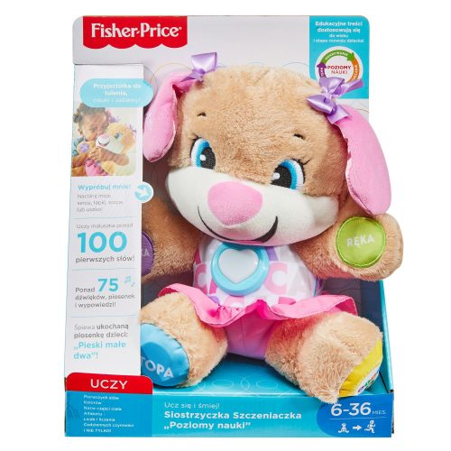  Fisher-Price „Learn and Laugh Puppy Little Sister“ aus Plüsch