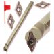 Turning knife SH FI 16 S16Q SDUCR 11 1 pc. + 3× indexable insert 1 pc. SH DCMT 11T304-SH SH5030
