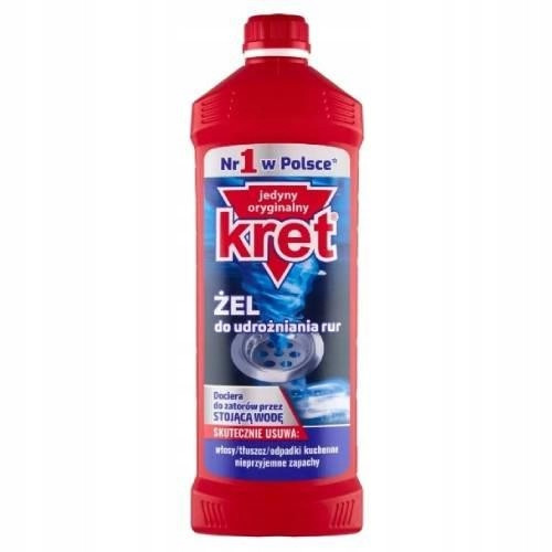  Kret gel for unclogging pipes 1l
