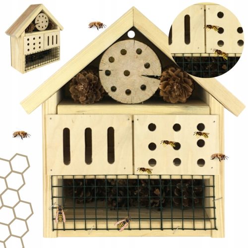  INSECT HOUSE FEEDING BED for red mason bees