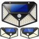 Lamps for facades ARSA GO facade light 600 lm, battery-operated, solar-powered