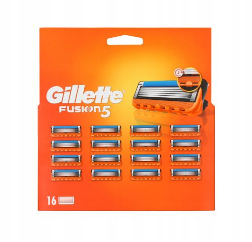  Gillette Fusion5 replacement blades for men's razors, 16 pieces