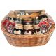  WICKER GIFT BASKET set of honey sweets