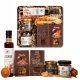  Gift basket SET coffee syrup honey lemon box