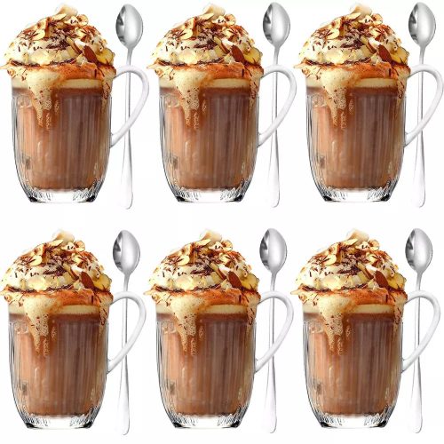 Glasses and cups Florina coffee and tea glasses 380 ml 6 pcs.