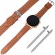  UNIVERSAL LEATHER STRAP FOR SMARTWATCH 20mm DIFFERENT COLORS LEATHER