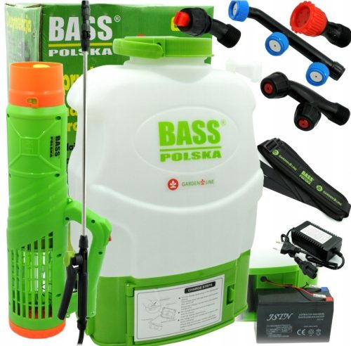  Bass battery sprayer 16 l + Bass Polska battery spray nozzle BP-9953