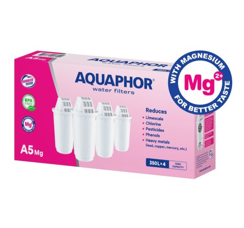  Aquaphor A5MG MAGNESIUM filter insert 4 pcs.