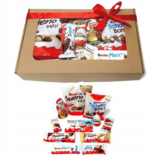  SWEETS SET LARGE KINDER XXL NICHOLAS BIRTHDAY NAME DAY GIFT