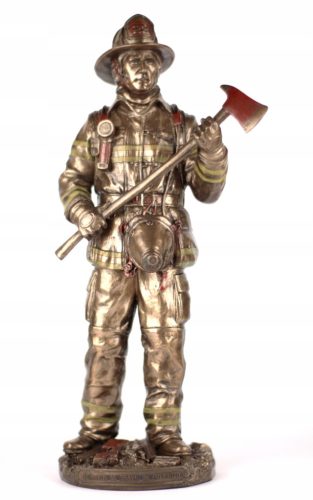 Decorative figures and sculptures for the home FIGURE FIREMAN VERONESE as GIFT STATUETTE