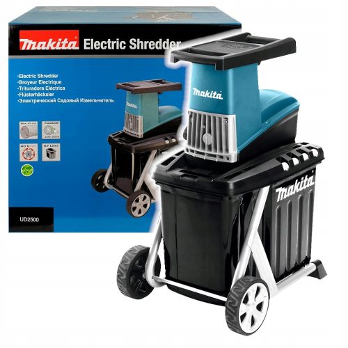 Shredder for branches, wood and bark Electric branch shredder UD2500 2500 W from Makita