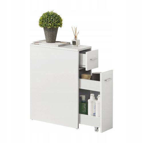 Kauhajoki Bathroom Cabinet 61x20x45cm White