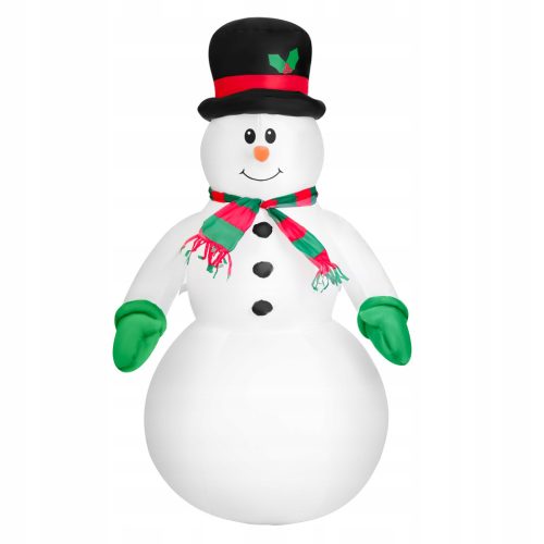  INFLATABLE SNOWMAN CHRISTMAS DECORATION LED GARDEN DECORATION 120 cm