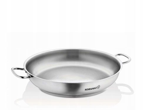  Kormaz traditional frying pan 24 cm, stainless steel