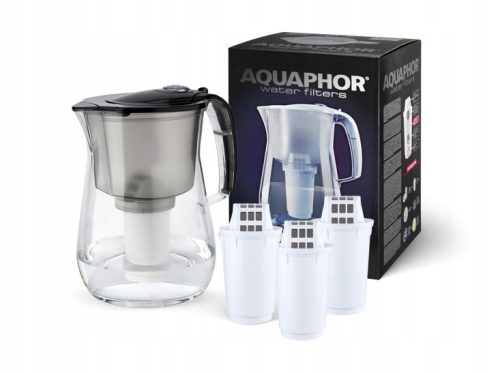  Aquaphor filter jug Aquaphor Provence jug + 3 inserts A5, black 4.2 l black