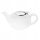 Kettles and teapots Bella Fiore ceramic teapot 0.5 l, white