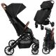  KIDWELL COLMER JET BLACK COMPACT STROLLER UP TO 22 KG