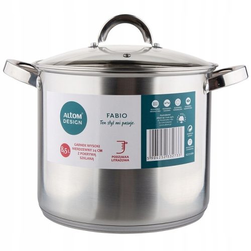 Pots Altom Design Fabio traditional pot 8.5 l