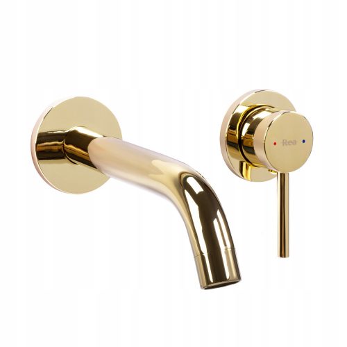 Rea Owen concealed washbasin mixer, gold