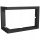 Frame for fireplace cladding Kratki BLENDA/100/60/ZIBI/L/BS black