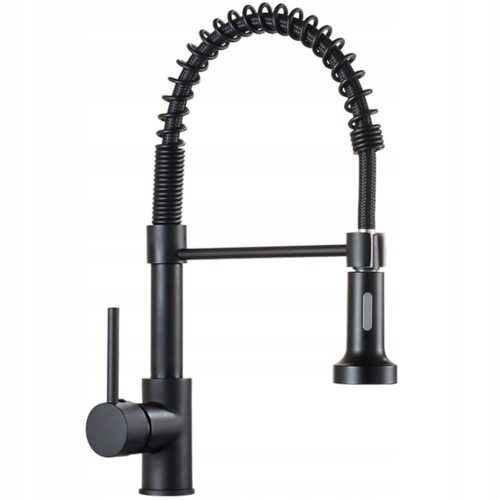 Maibang CARBO floor-standing kitchen faucet, black