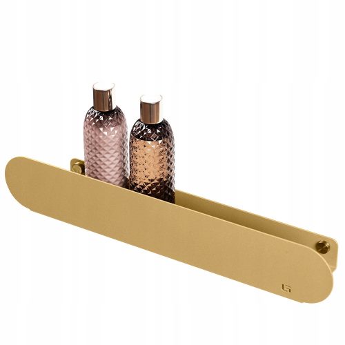 Bathroom Shelves LOFT Hanging Bathroom Shower Shelf, 68 cm, Gold