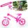  Milly Mally Dragon 10" balance bike, white, pink