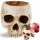  Skull Ornament, Skull Flower Pot, Plant Container for Halloween