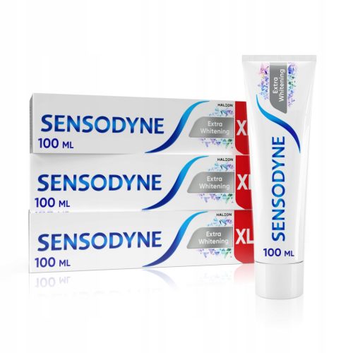  Sensodyne Extra Whitening Whitening Zahnpasta 100 ml x3