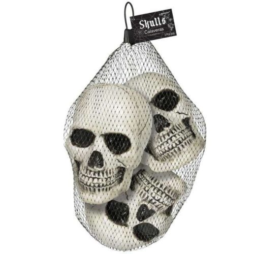  Decorative skull 3-piece Halloween horror SKULL