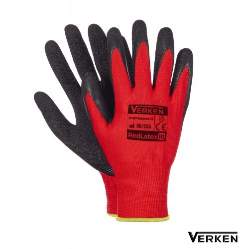 Gants Verken RedLatex taille 8 - M 240 paires